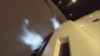 Evo X Exhaust and Flames