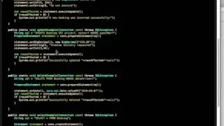 DatabaseOperationsUsingJava