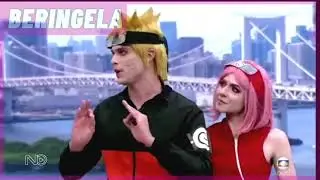 NARUTO E SAKURA NA GLOBO 2021