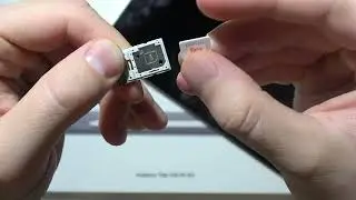 Samsung Galaxy Tab S10 FE/FE+ How to Input SIM Card