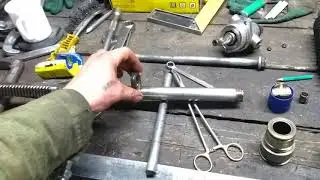 Steering rack repair, Toyota Carina