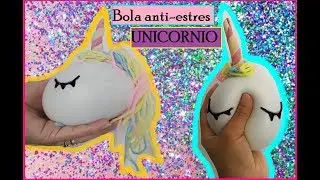 SLIME  DE UNICORNIO 🦄 | DIY Unicorn STRESS BALL ✅