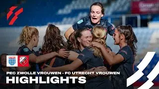 KLINKENDE OVERWINNING FC Utrecht Vrouwen in Zwolle! 👏 | HIGHLIGHTS
