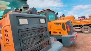 Фронтальные погрузчики из Китая. Обзор в Кыргызстане. 
