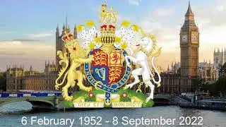 God Save the Queen : National Anthem of United Kingdom (1952 - 2022) Instrumental