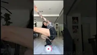 A kick?! Actually I don’t know what this move is called