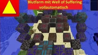 Block Light Vollautomatische Blutfarm mit Well of Suffering Blood Magic Grundlagen Tutorial