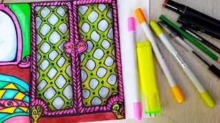 😍 РИСУЕМ ШКАФ В БУМАЖНОМ ДОМИКЕ 💒 3 ЧАСТЬ 