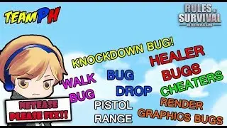 RULES OF SURVIVAL : NETEASE PLEASE FIX!!
