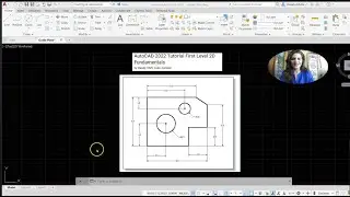 AutoCAD_ Guide Plate _  Beginners _ UCS_ Line _ Circle
