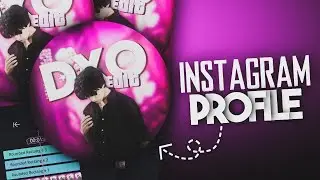 Instagram Profile Pfp in Alight Motion |EFX PFP XML | Pfp Text Xml File | Alight Motion Pfp Edit
