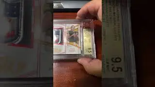 Kenny Pickett National Treasures 1/1 Shield BGS 9.5 baby!