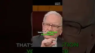 90% of investors fail to ask this question (and even more fail to answer it) #warrenbuffet #shorts