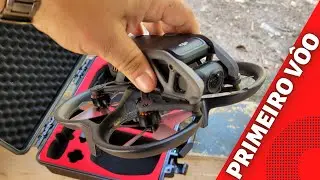 PRIMEIRO VÔO DO DJI AVATA USANDO O MOTION CONTROLER, estreando no FPV