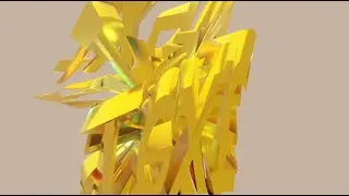 Blender 2.82 Twisted Text Animation