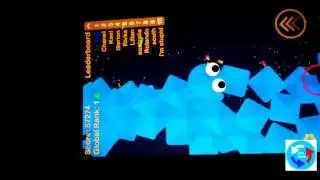 Игра червь. Супер червяк массой 57600. Мега монстр.