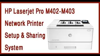 hp laserjet pro m402-m403 printer setup and sharing system for Asa Technology