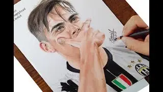 Drawing of Paulo Dybala ..... Featured on 