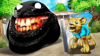 HIDE AND SEEK WITH EVIL POU!! (Garry's Mod Sandbox)