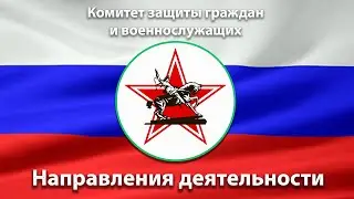 Направления деятельности Комитета защиты граждан и военнослужащих
