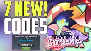 *HURRY UP* CREATURES OF SONARIA ROBLOX CODES | CREATURES OF SONARIA CODE