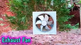 How To Make Exhaust Fan At Home| exhaust fan कैसे बनाये|#sbcreator #fan