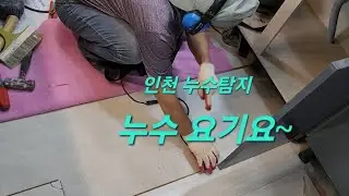 인천누수  강화마루 누수탐지 확실한 해결