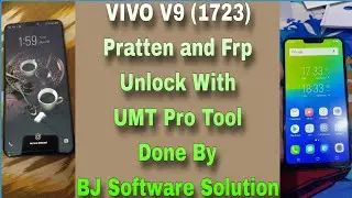 VIVO V9 1723 Pratten and Frp Unlock With UMT PRO Tool Done By BJ Software Solution