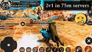 2v1 in 75m servers || The Wolf