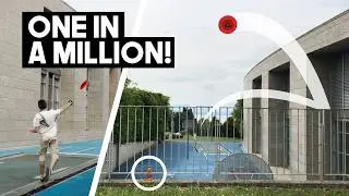 INSANELY LUCKY FRISBEE TRICK SHOT | Make it Fly