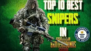 [TOP 10] BEST SNIPERS IN PUBG MOBILE | It's All About Accuracy | Savage Gaming