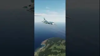 F-16 Perfectly executed strafe run targets a convoy of artillery in DCS