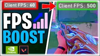 How To BOOST FPS And FIX FPS DROPS/STUTTERS In VALORANT | Optimization Guide