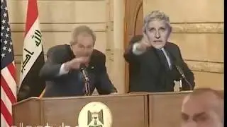 Ellen DeGeneres at Bush's Iraq Press Conference