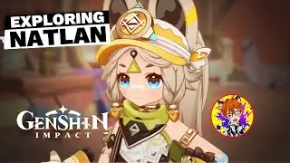 Exploring Natlan Doing Quests 09-21-2024 #genshinimpact #gacha #gaming