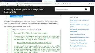 How to extend the Java class for a Core Component