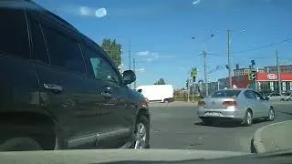 Как не надо ездить. Нарушение 8.1  пдд.