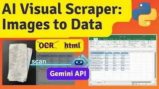 Build a Vision Scraper in Python: Turn Images into Data Tables with Gemini API | NO to OCR!