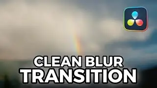 Clean Blur Transition | Easy Effect | Davinci Resolve Tutorial