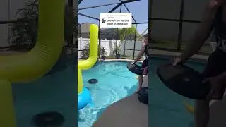 Clark has trained for years for this moment #pool #fun #family