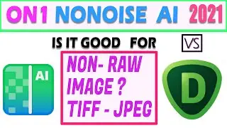 ON1 NONOISE AI 2021 VS Topaz Denoise Ai Review fOR Non-Raw Photos Such As JPEG And TIFF. The Winner?