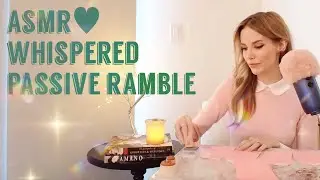 ASMR Passive Ramble Whisper | Stamps and Stickers