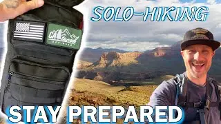 What I BROUGHT into the GRAND CANYON to Hike Efficiently