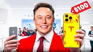 Elon Musk’s $100 Tesla Phone With Starlink Connection FINALLY For Sale!