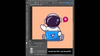 How to Save File Automatic PNG in Photoshop 