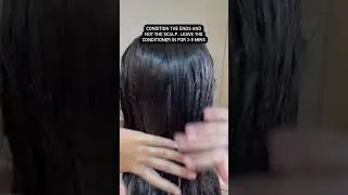 Hair wash routine #haircare #hairtutorial #hairgrowth #hairtransformation #haircare