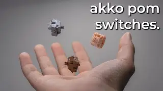 Better, Budget Novelkey Creams? - Akko POM Switch Roundup