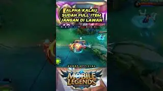 SAAT ALPHA SUDAH FULL ITEM #shorts #trandingshorts #mobilelegends #alpha #buildalpha #mlbbcreator