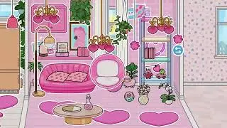 PINK FREE HOUSE in Toca Boca 💗 Toca Life World