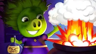 The Witch and Big Magic | Funny Kids Story  | Dolly and Friends Adventures | Animation for Kids
